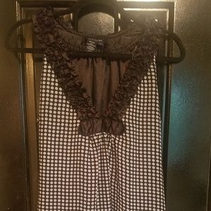 Ruffle collared Top/Dress